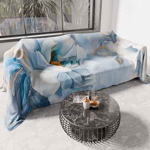 PETTI Artigiani Italiani - Spring Summer Single Bedspread Lightweight Single Bed Sheet Bedspread Floral 13 100% Made in Italy