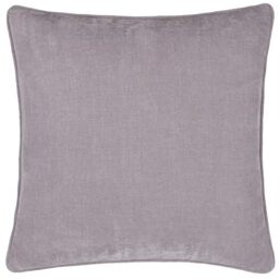 Yard Heavy Chenille Feather Filled Cushion (Mauve, 50 x 50 cm)