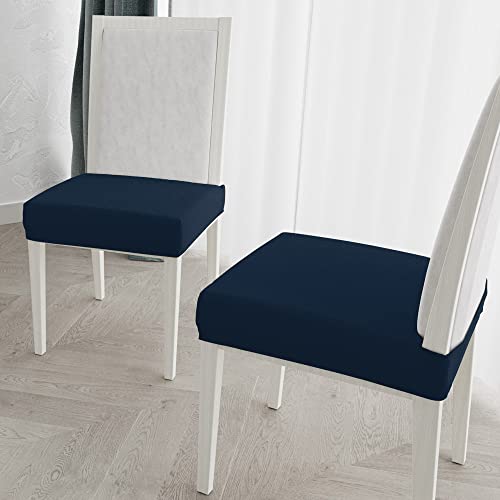 Italian Bed Linen MB HOME BASIC, Pi?? Bello Chair Cover, Dark Blue