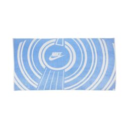 Nike Oversized Beach Towel Retro Beach Towel Bath Towel Large, University Blue/White, One Size