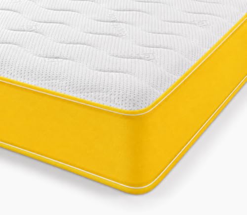 eXtreme comfort ltd Cooltouch Colours Yellow Small Double Mattress