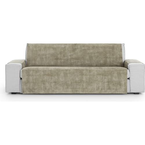 ECOMMERC3 Universal and Versatile 3 Seater Sofa Cover - Mink Colour Protector Easy to Install for Back, Seat and Arms