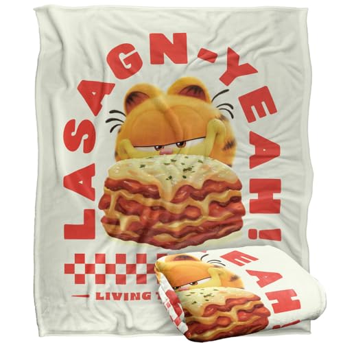 Garfield (2024) Living The Dream Silky Touch Super Soft Throw Blanket 152 X 127 Cm