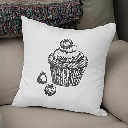 Bonamaison, Decorative Cushion Cover - 50% Cotton 50% Polyester - 43x43cm - Designed and Manufactured in Turkey