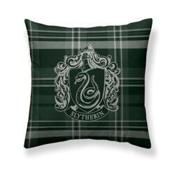 BELUM - Harry Potter Cushion Cover, 100% Cotton Cushion Cover 50 x 50 cm Slytherin Model A