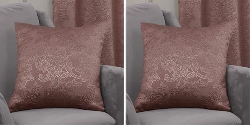 Emma Barclay Regency - Cushion Cover in Blush Pink - 17x17 (43x43cm) (Pack of 2)