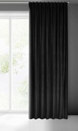 Eurofirany Madlen Velvet Curtain - Soft, Elegant, 200 g/m², Plain Colour, Modern & Classic, Living Room & Bedroom, 140 x 300 cm
