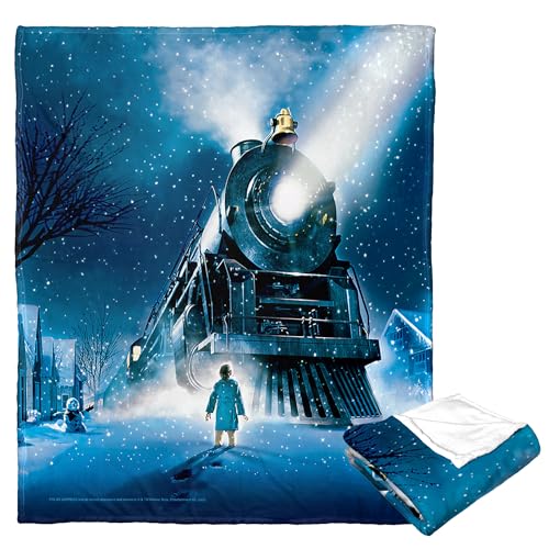 "Northwest Polar Express Silk Touch Throw Blanket, 50"" x 60"", The Arrival"