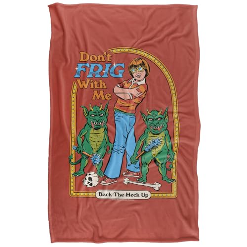 Steven Rhodes Dont Frig With Me Silky Touch Super Soft Throw Blanket 91 X 147 Cm