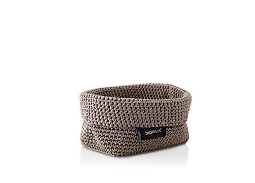 Blomus Crochet Basket-68884 Crochet Basket, Taupe, M