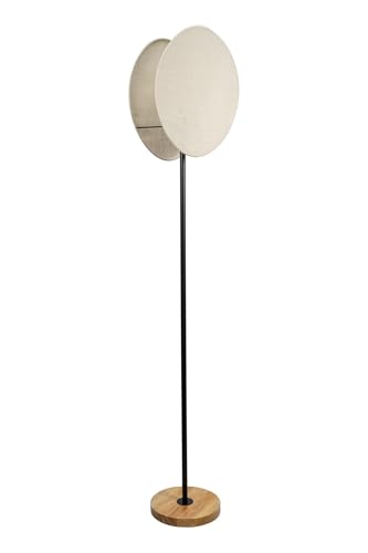 Paulmann Pauleen 48299 wall Light Boho Darling E27 max. 20W Beige, Black Wood, Metal, Linen wall Light