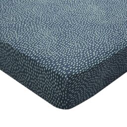Printed Fitted Sheet, Jade, Lyocell, 140 x 190 cm, Origin
