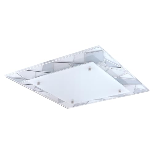 EGLO LED ceiling light Pancento 1, Ceiling Lamp, Chrome Steel