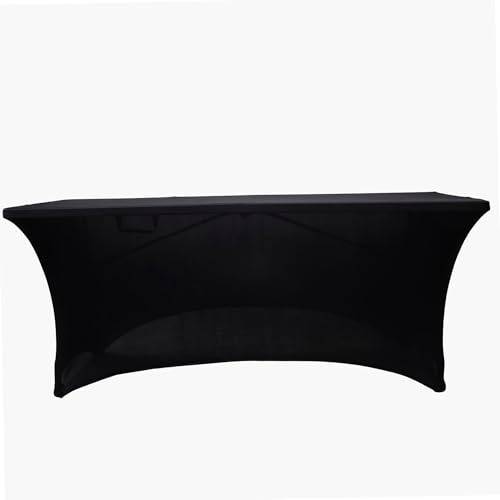 Werkapro 11324 Folding Outdoor Garden Table Cover 180 x 74 x 74 cm Rectangular Anti-UV Black