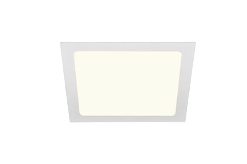 SLV Recessed Ceiling Light Senser 24 DL/LED Spotlight, floodlight, Ceiling Spotlight, recessed Light, Indoor Lighting / 4000K 1240lm White 110 Degrees