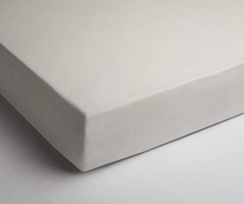 Papillon Fitted sheet interlock jersey natural, Cotton, 90 x 220 cm