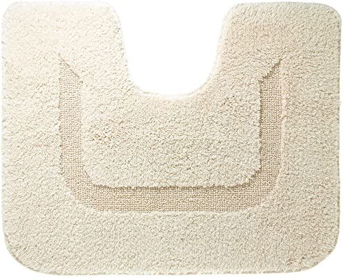 Sealskin Cotton Nova Pedestal Mat, Cotton, Natural, 45 x 1 x 60 cm