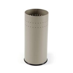 Versa Malena Umbrella Stand for the Entrance, Room or Hall, Modern Umbrella Holder, Measurements (H x L x W) 50 x 23 x 23 cm, Metal, Beige Color