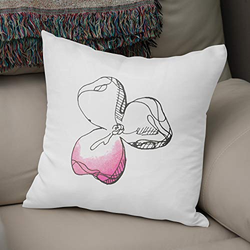 Bonamaison, Decorative Cushion Cover - 50% Cotton 50% Polyester - 43x43cm - Designed and Manufactured in Turkey