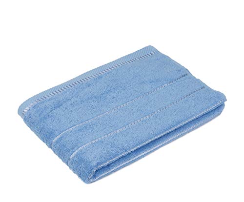 G??zze - Bath Towel, Berlin, 100% Cotton, 70 x 140 cm - Blue