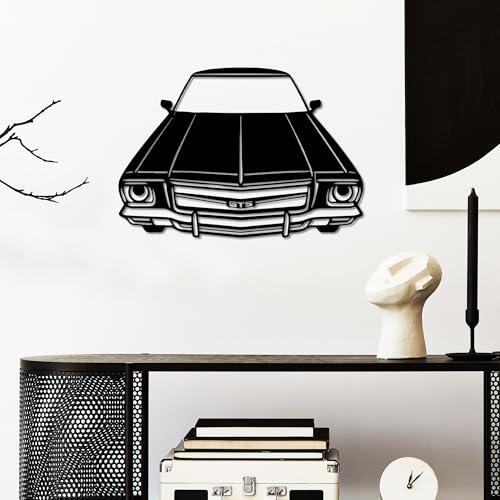 Stylish Black Decorative Metal Wall Accessory, 60 x 42 cm, 100% Metal, 1.5 mm Thickness, Perfect for Modern Home Decor & Art Display