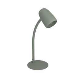 Eglo Bedside Table lamp Carlo, Office Desk Light with Flexible arm