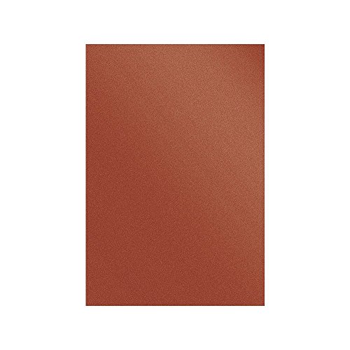 Rayher Copper Coloured Metallic Foil Sheets for Crafts, Set of Three Decorative Aluminium Sheets for Foil Embossing, 20x30cm, 2707024