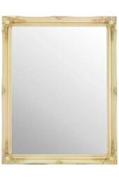Very Large Ivory Rectangular Wall Mirror complete with Premium Quality Pilkington's Glass - Very Large Size: 36 inches x 46 inches (92cm x 117cm) - ITV Show Supplier - BEST PRICE ON AMAZON - ONLY AVAILABLE FROM SHABBY CHIC MIRRORS