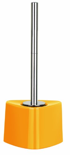 Spirella Trix Acrylic Toilet Brush, Safran
