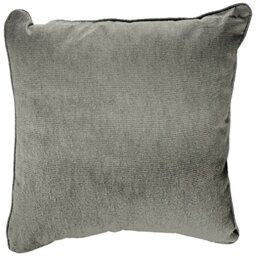Fusion - Sorbonne - 100% Cotton Filled Cushion - 43x43 cm in Charcoal