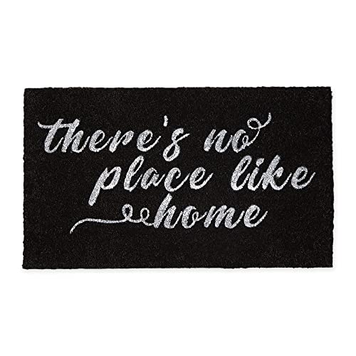 DII Natural Coir Doormat Outdoor Welcome Mat, 17x29, No Place Like Home
