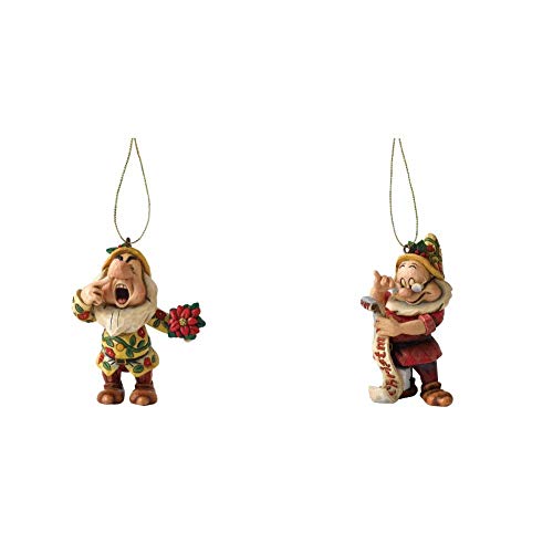 Disney Traditions Sneezy Hanging Ornament & Traditions Doc Hanging Ornament