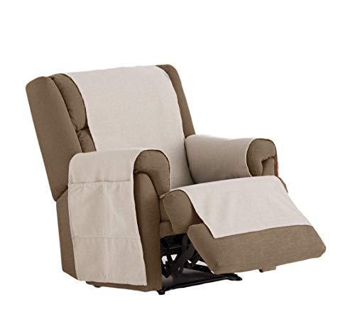 "Eysa ""Constanza Practica 1 Seat Sofa Cover, Linen"