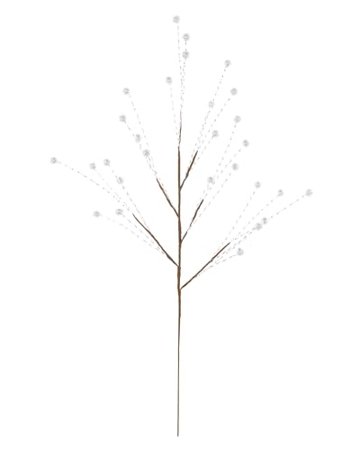 Silver Berry Christmas Tree Spray