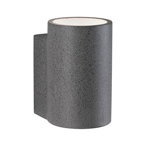 Paulmann 94500 Concrea LED outdoor luminaire IP44 incl. 1x6.8 watt outdoor wall luminaire black sandstone garden lighting concrete 3000 K