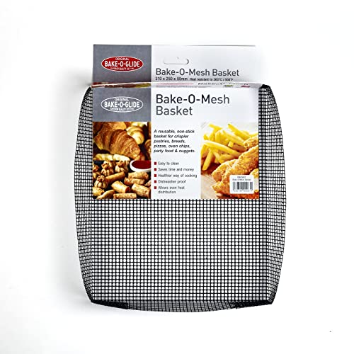 Bake-O-Glide?? Mesh Oven Basket, Black,31 x 25 x 5 cm