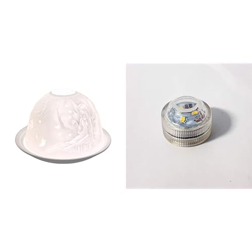 Nordic Lights Tealight Candle Holder - Fairy + LED