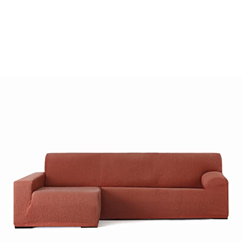 Eysa Llion Sofa Cover, Lycra, Orange, Left Long Arm