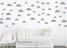 Homemania Sticker, Vinyl, Silver