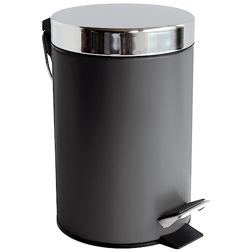 Gelco Design 706335 Pedal Bin, Metal, White, 23 x 17 x 25 cm