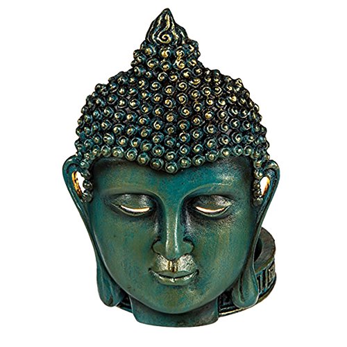 OOTB Polyresin tealight holder, Thai Buddha, ca. 11 cm