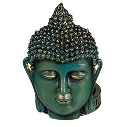 OOTB Polyresin tealight holder, Thai Buddha, ca. 11 cm