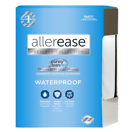 Aller-Ease AllerEase Waterproof Allergy Protection Zippered Mattress Protector