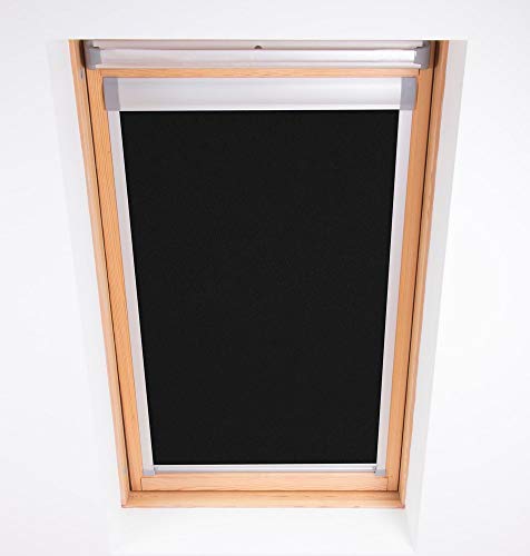 Bloc Skylight Blind M6A for Dakstra Roof Windows Blockout, Black