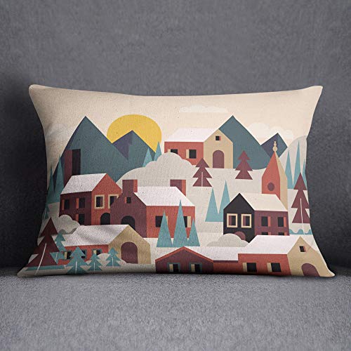 Questo Casa Decorative Cushion Cover, Cushion Cover, Home Decoration, for Sofa, Coffee, Size: 35 x 50 cm – Designed and Made in Türkiye