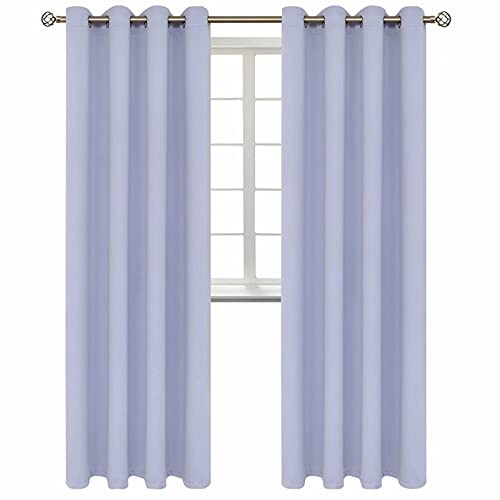 BGment Room Darkening Curtains 95 Inches Long - Grommet Thermal Insulated Drapes Window Treatment Curtains for Bedroom, 2 Panels, 52 x 95 Inch, Lavander