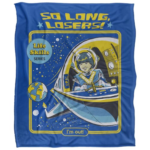 Steven Rhodes So Long Losers Silky Touch Super Soft Throw Blanket 152 X 127 Cm