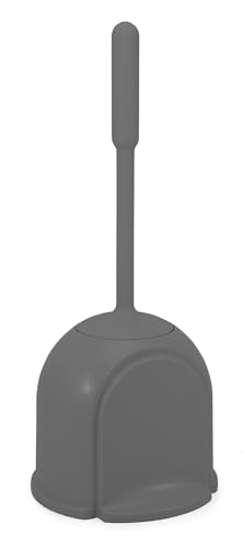 Gio Style Sirio Toilet Brush Dark Grey 6774011, As Shown in The Picture, Come DA FOTO
