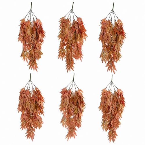 Leaf Multipack Design Artificial Hanging Plants