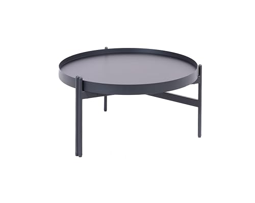 Office Hippo Coffee Side Table, Steel Frame, Medium, 60 x 60 x 30.8 cm
